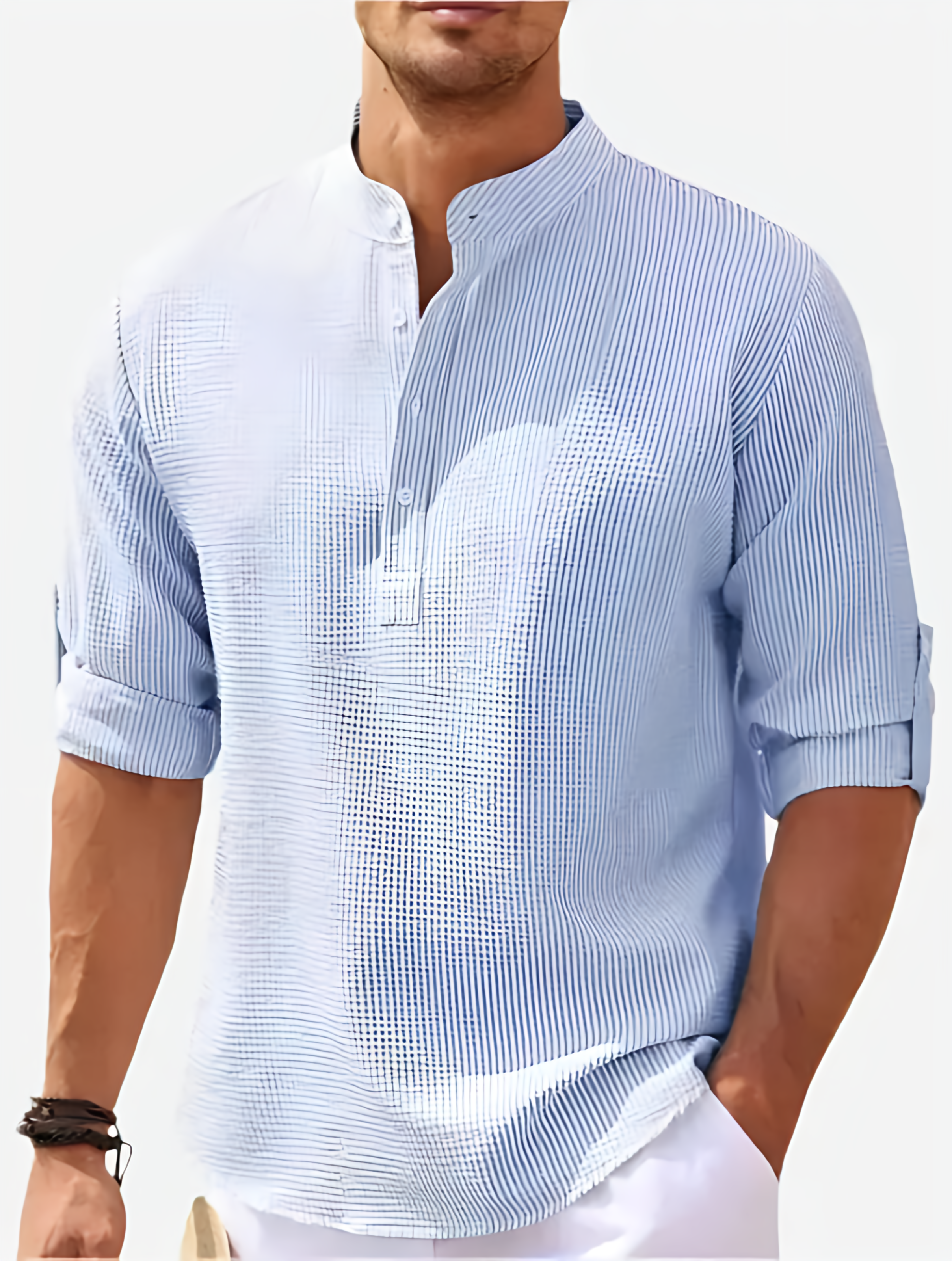 Men's Oversized Summer Flannel Shirt | Lightweight Casual