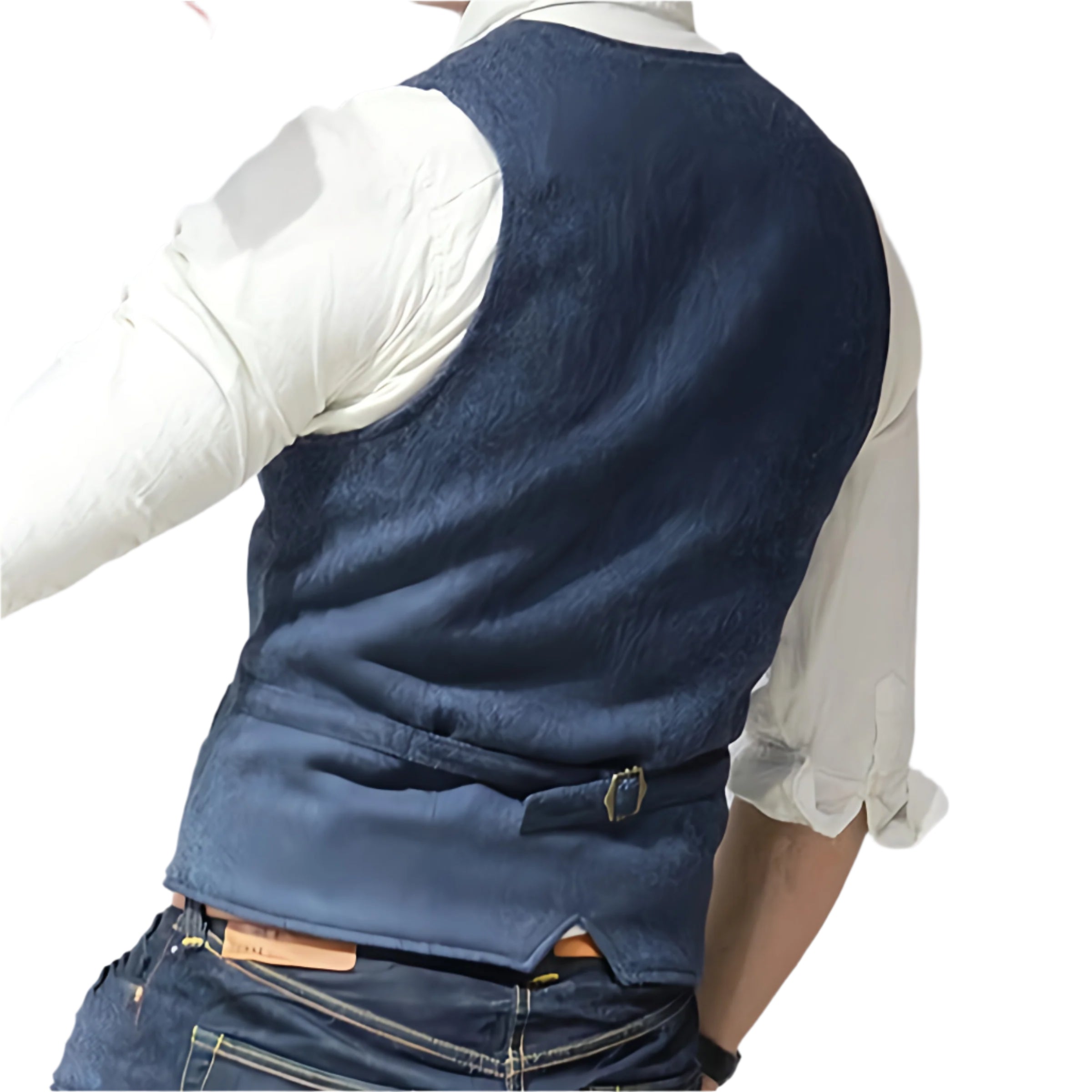 Men’s Slim Fit Vintage Waistcoat | Formal Button Vest