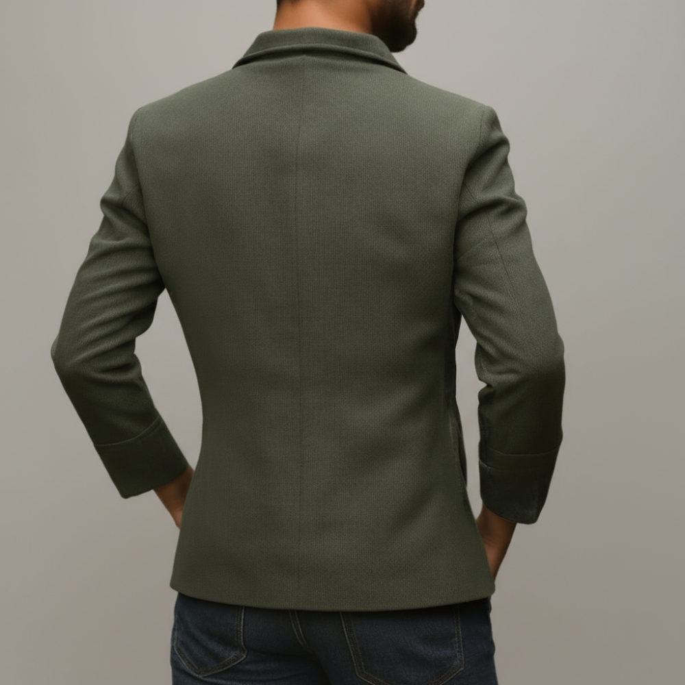 Men's Trench Coat - Short Lightweight Overcoat Jacket