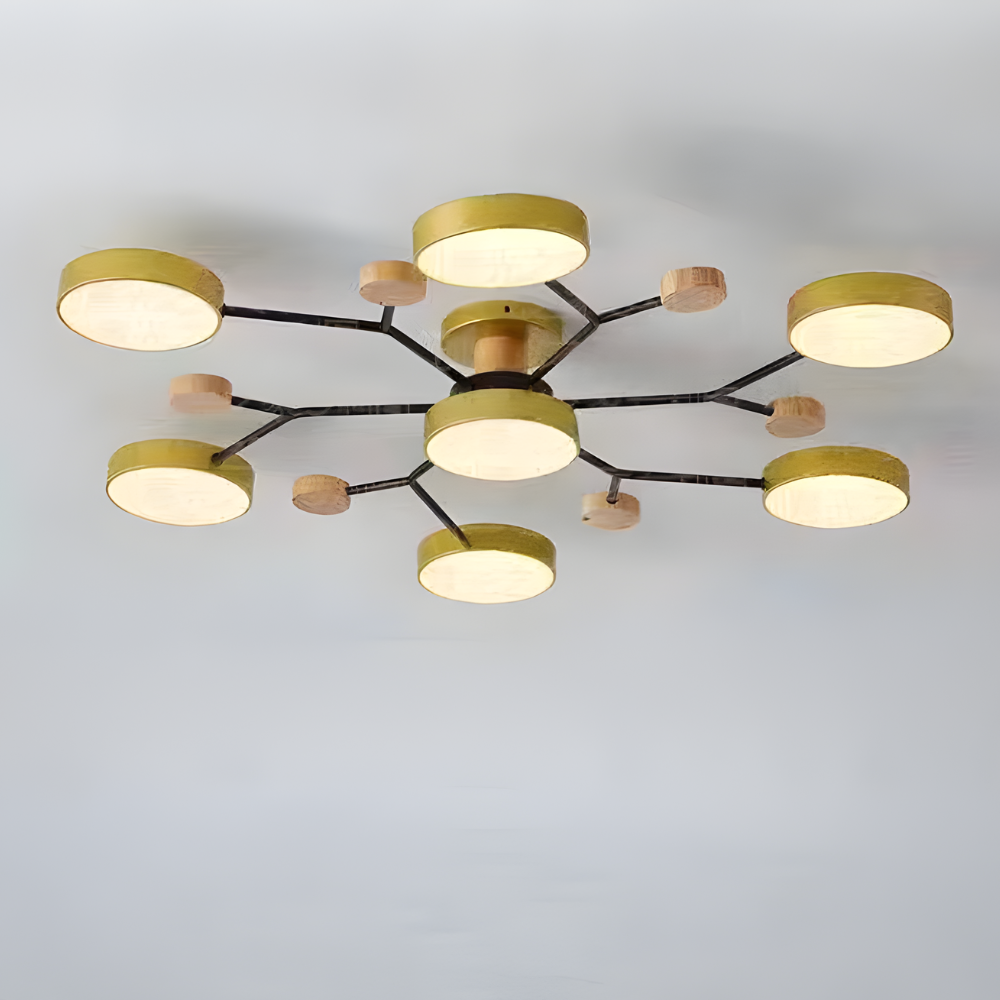 Modern LED Ceiling Light Flush Mount Fixture for Elegant Illumination 13