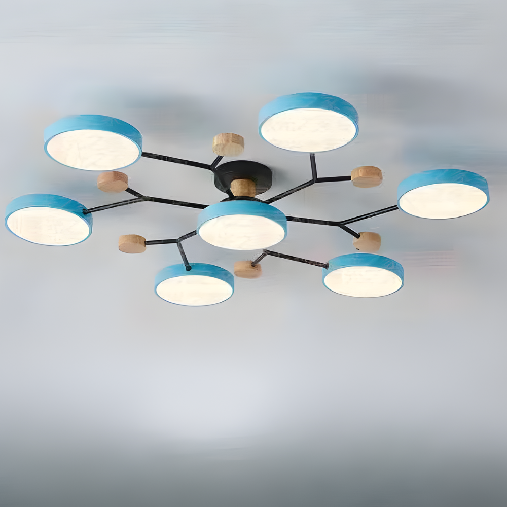 Modern LED Ceiling Light Flush Mount Fixture for Elegant Illumination 15