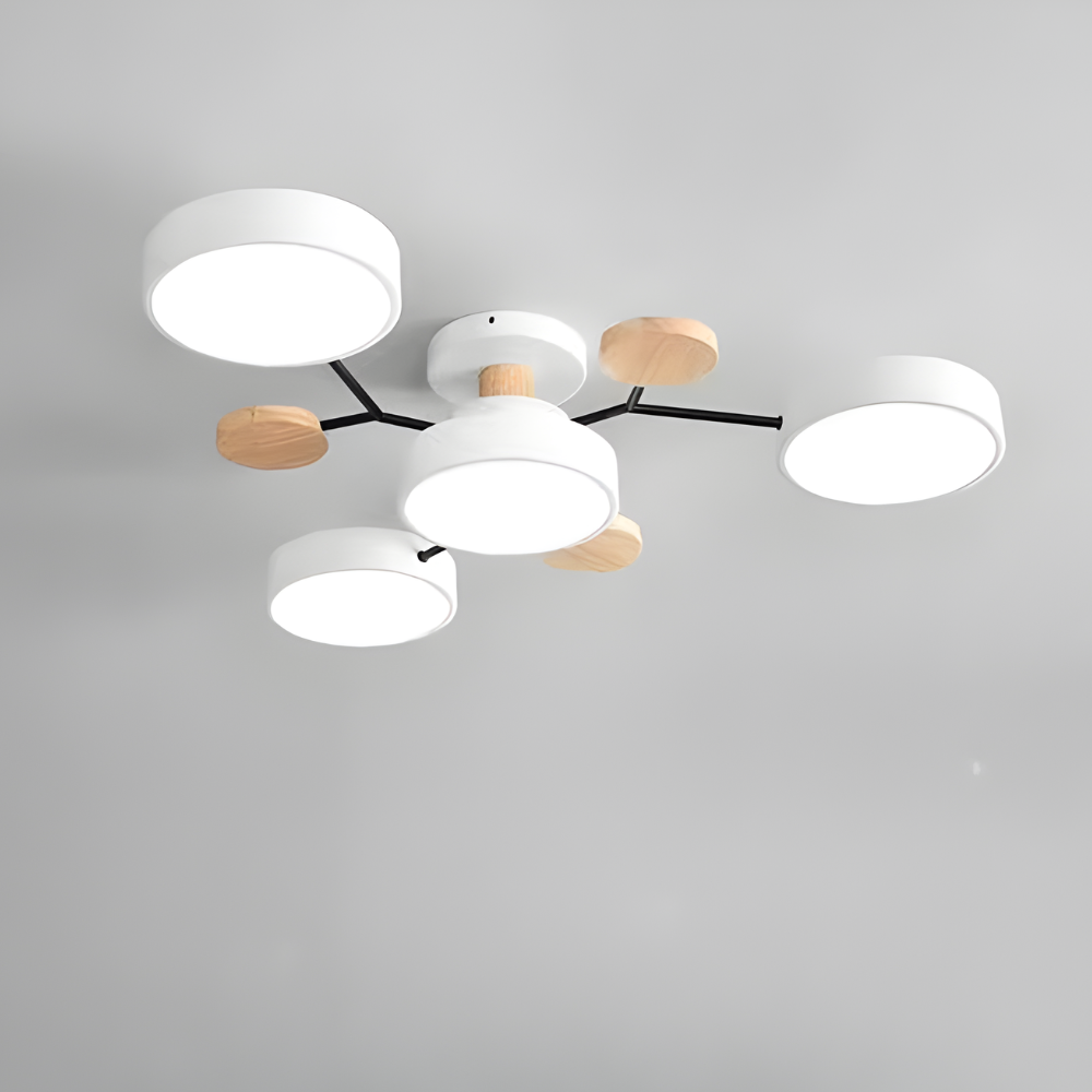 Modern LED Ceiling Light Flush Mount Fixture for Elegant Illumination 7