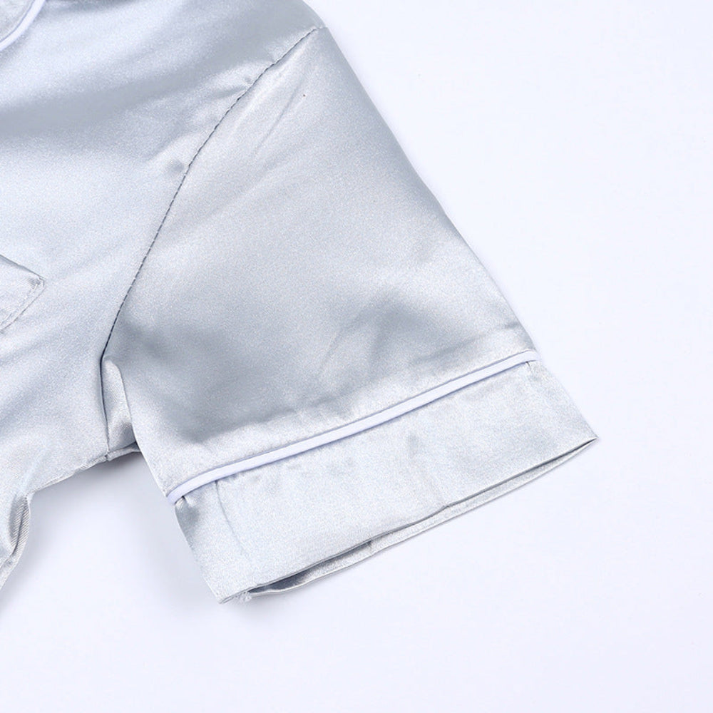 Silk Kids Pajama Set Pure Mulberry Comfort