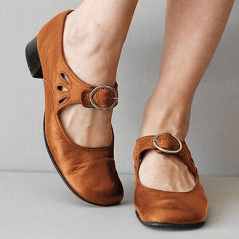Women’s Work Flat Shoes | Arch Support Comfort Loafers