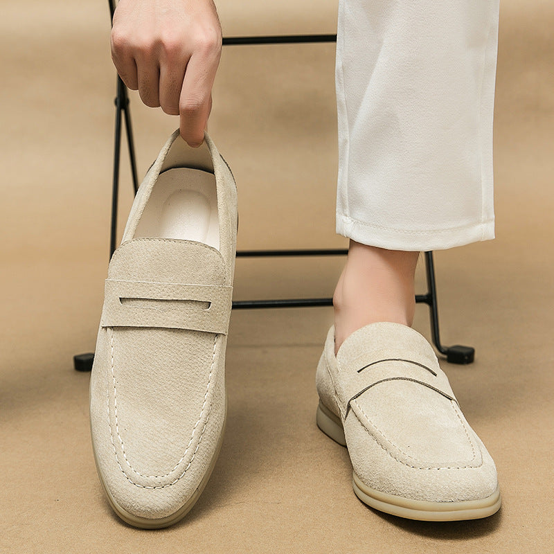 Men’s Barefoot Suede Loafers | Lightweight Casual Shoes