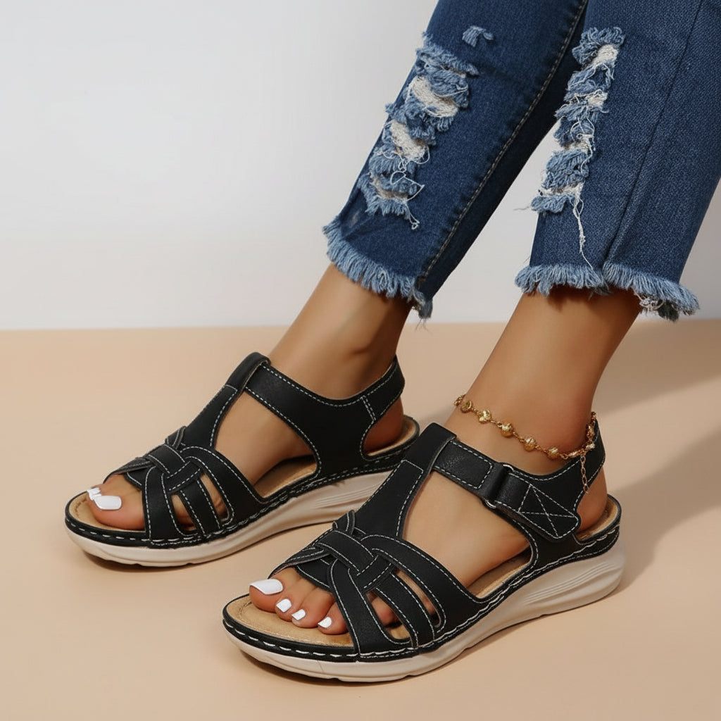 Women's Work Sandals Platform Arch Support