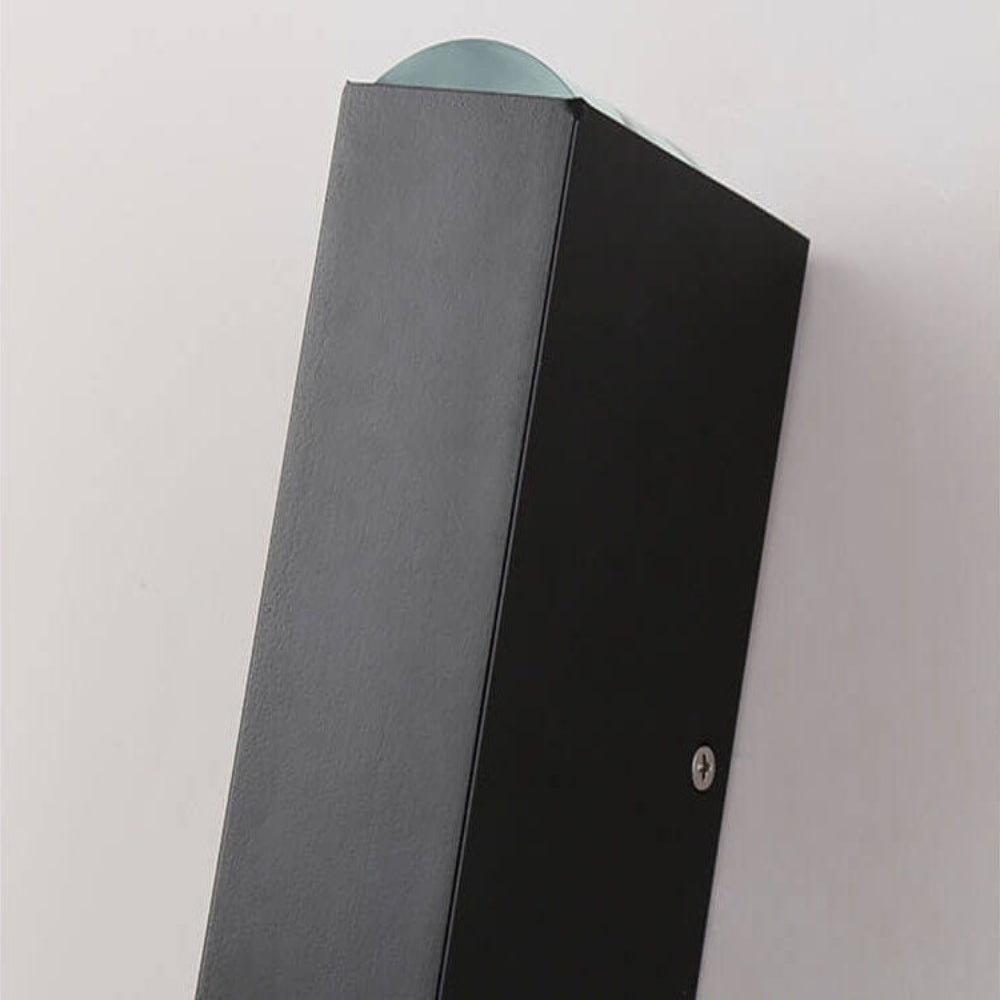 Outdoor Wall Light Modern Black LED Waterproof Fixture 6