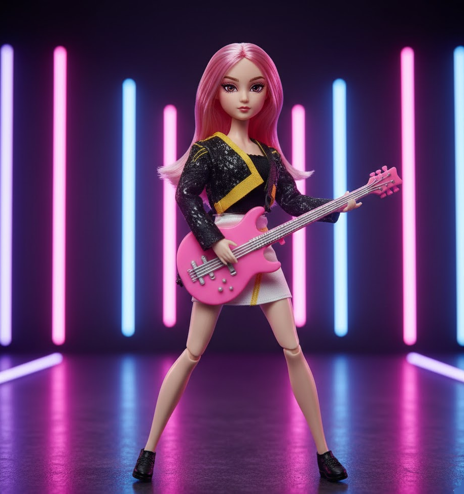 Anime Action Figure Kids Articulated PVC Vinyl KPop Style Doll