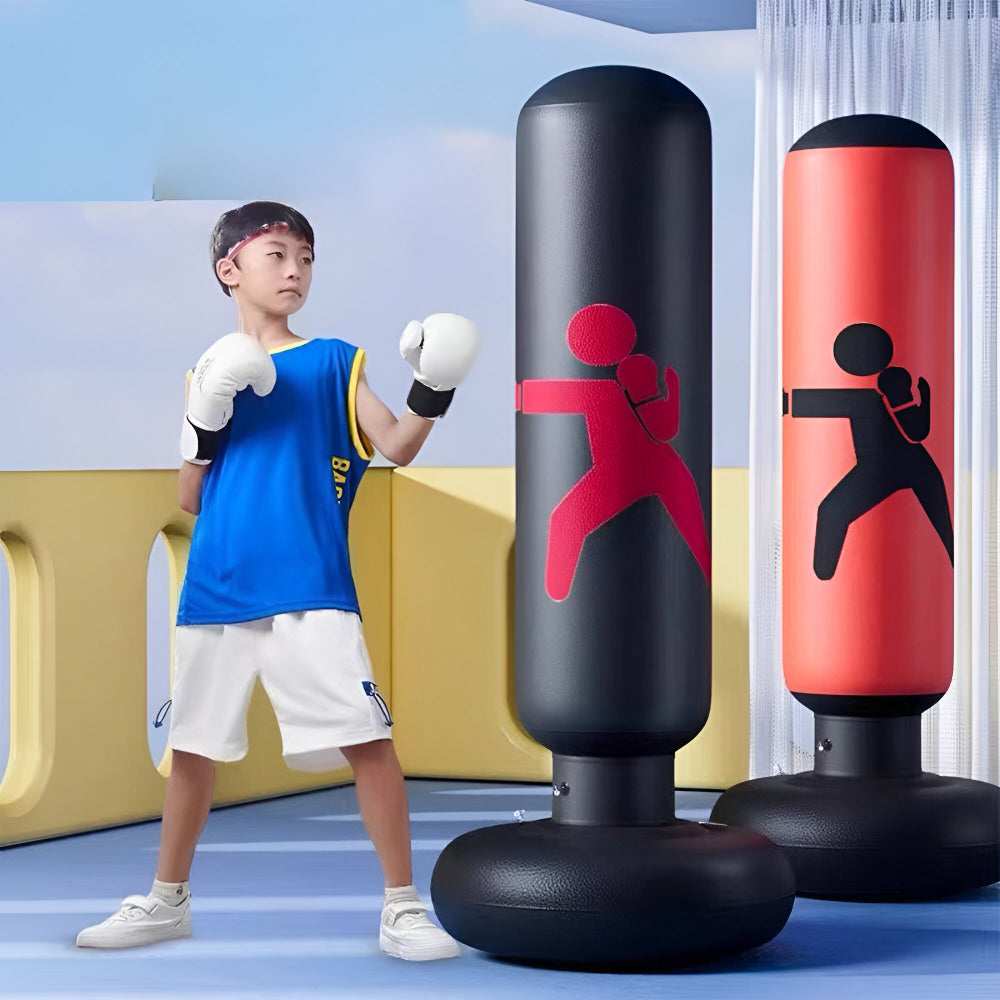 Punching Bag Kids Inflatable PVC Boxing Toy Safe Training