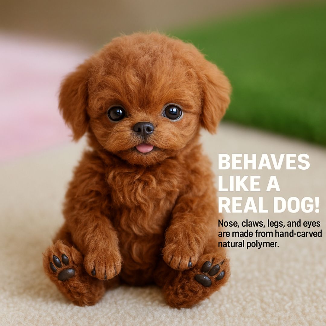 Robotic Puppy Toy Realistic Movements Interactive Dog for Kids 5