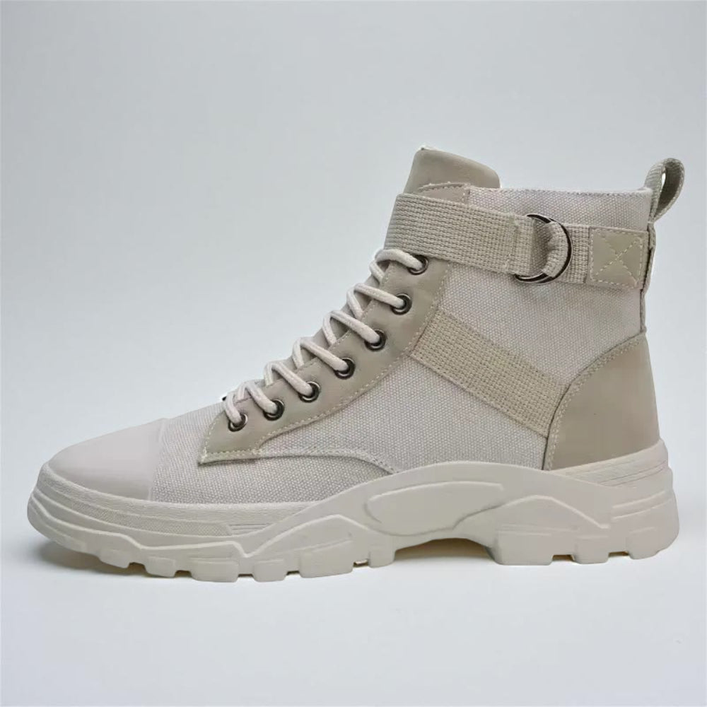 Men's Motorcycle Work Boots – Ankle Support Orthopedic