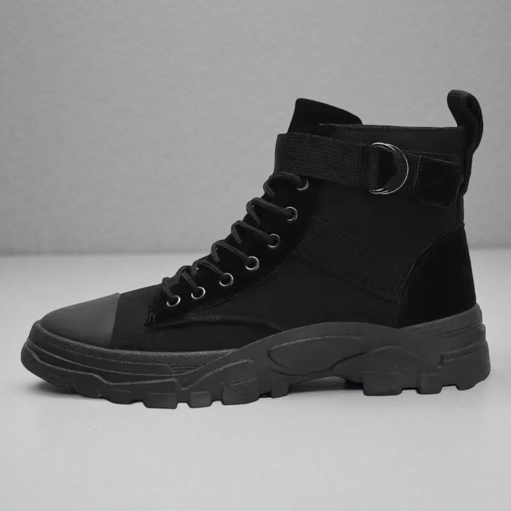 Men's Motorcycle Work Boots – Ankle Support Orthopedic