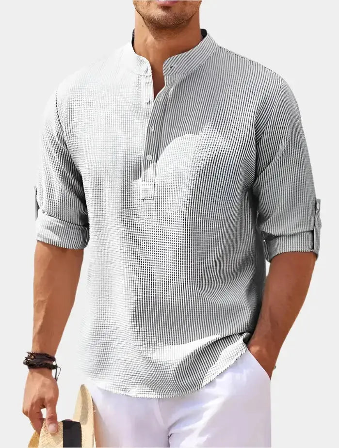 Men's Oversized Summer Flannel Shirt | Lightweight Casual