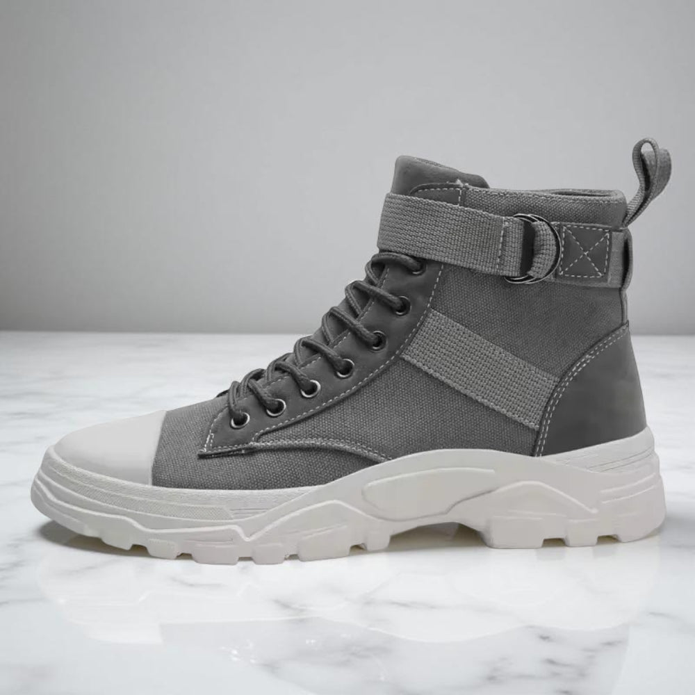 Men's Motorcycle Work Boots – Ankle Support Orthopedic