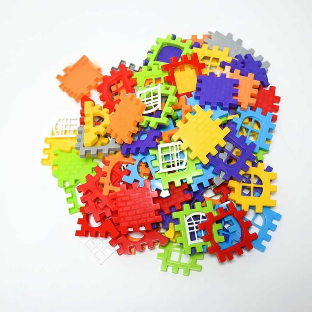 STEM Building Blocks Set 240 Pieces Educational Toy for Kids 3