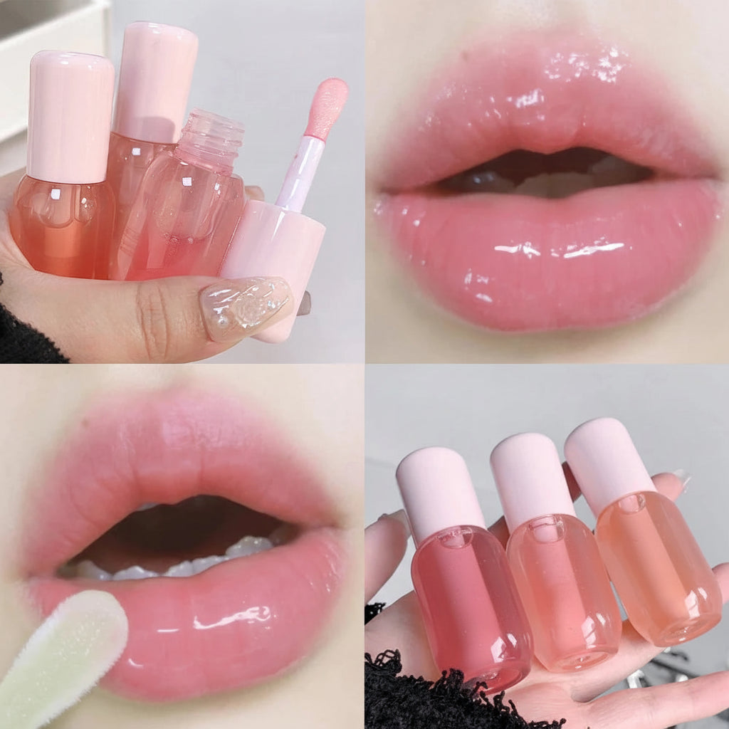 Lip Gloss Gift Moisturizing Clear Shine Oil Glossy Lips