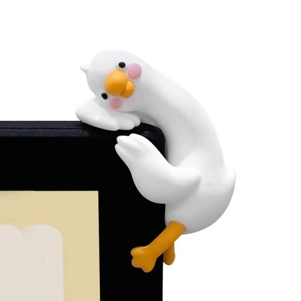 Gift Duck Ornament Cute Resin Cartoon Desk Decoration Figurine
