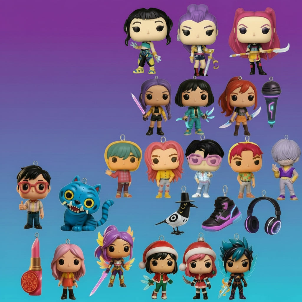 Advent Calendar Gift Mini Figures Christmas Toy Set