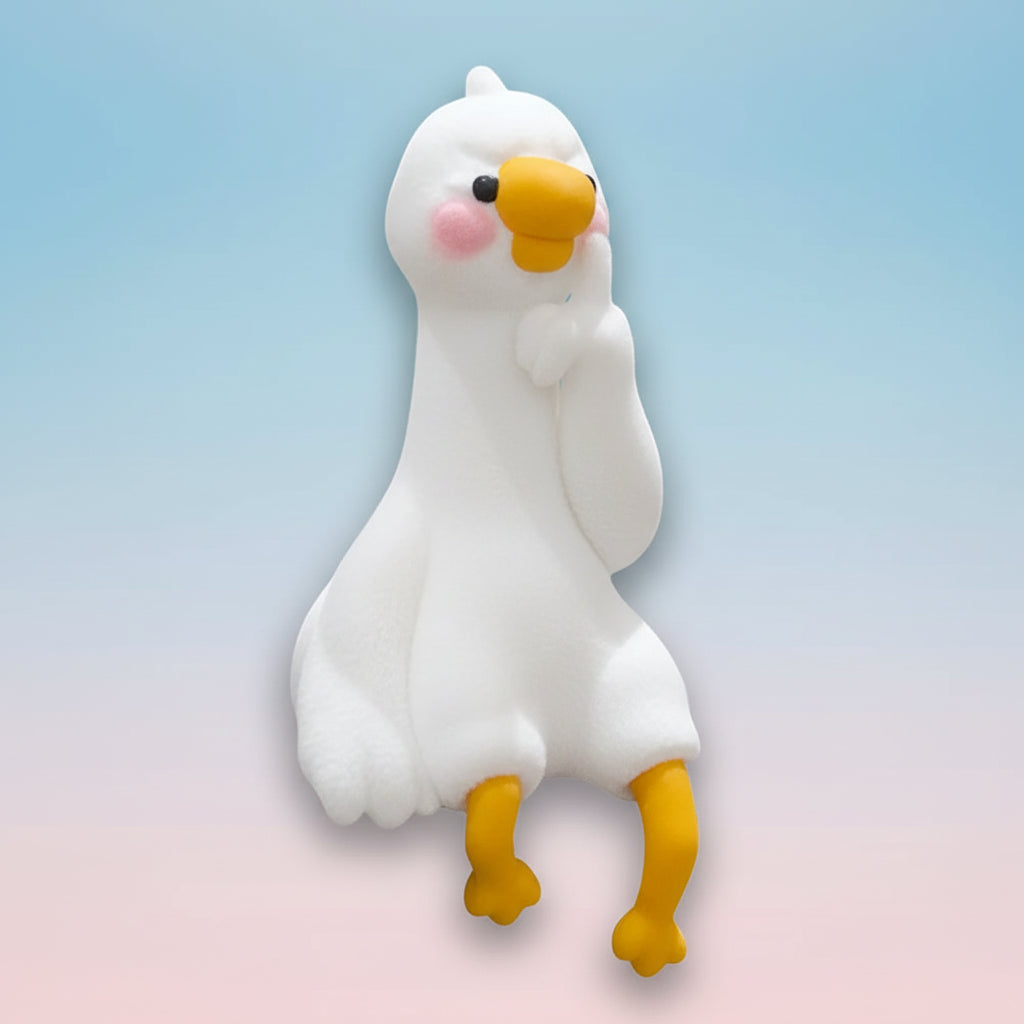 Gift Duck Ornament Cute Resin Cartoon Desk Decoration Figurine