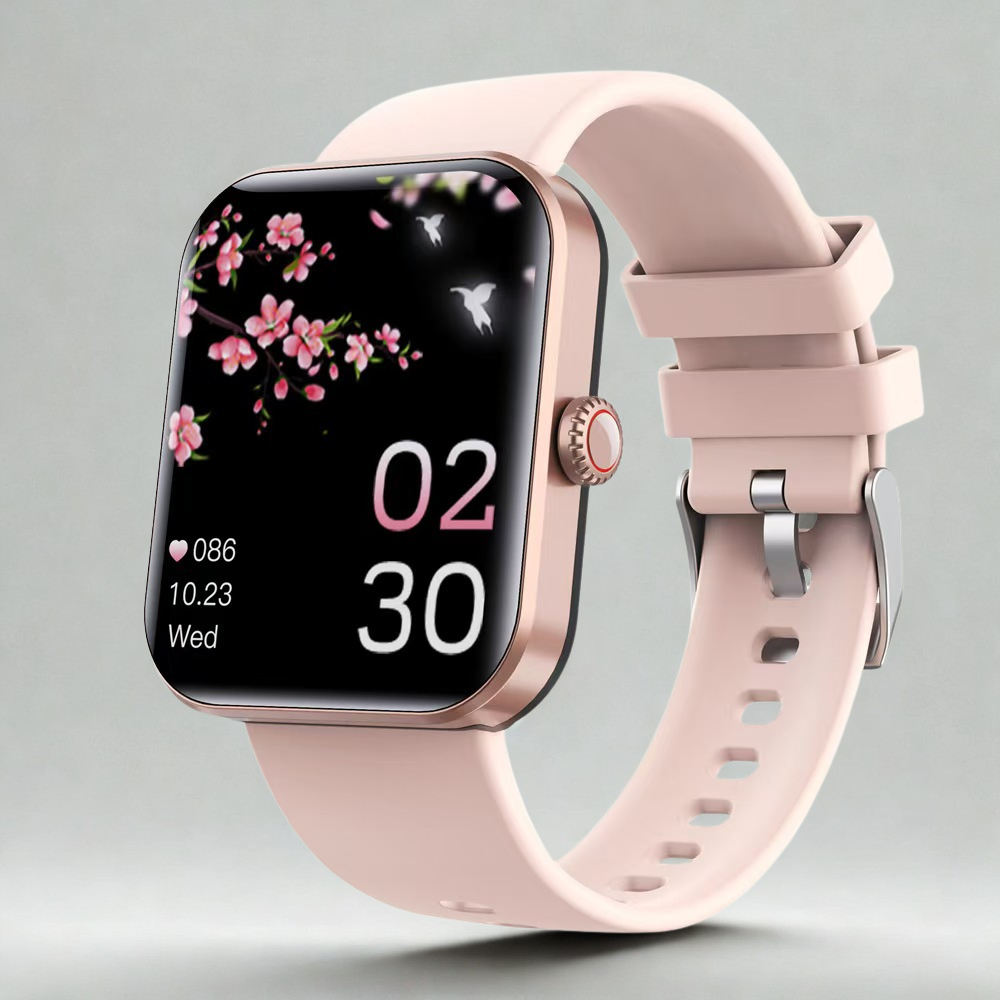 Smartwatch AMOLED Display Health Tracker Notifications Fitness Monitor 2