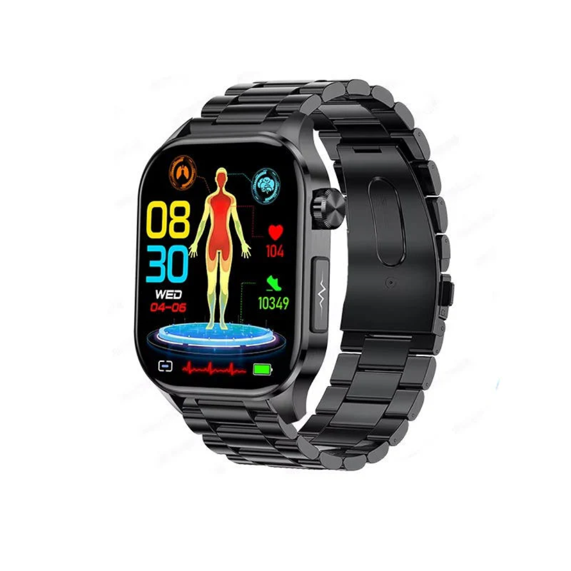 Smartwatch Health Tracker Blood Pressure Oxygen Monitor for Seniors 8