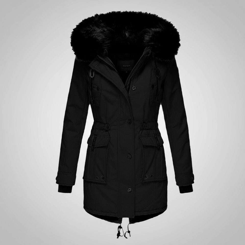 Women's Puffer Parka Jacket - Long Oversized Winter Coat