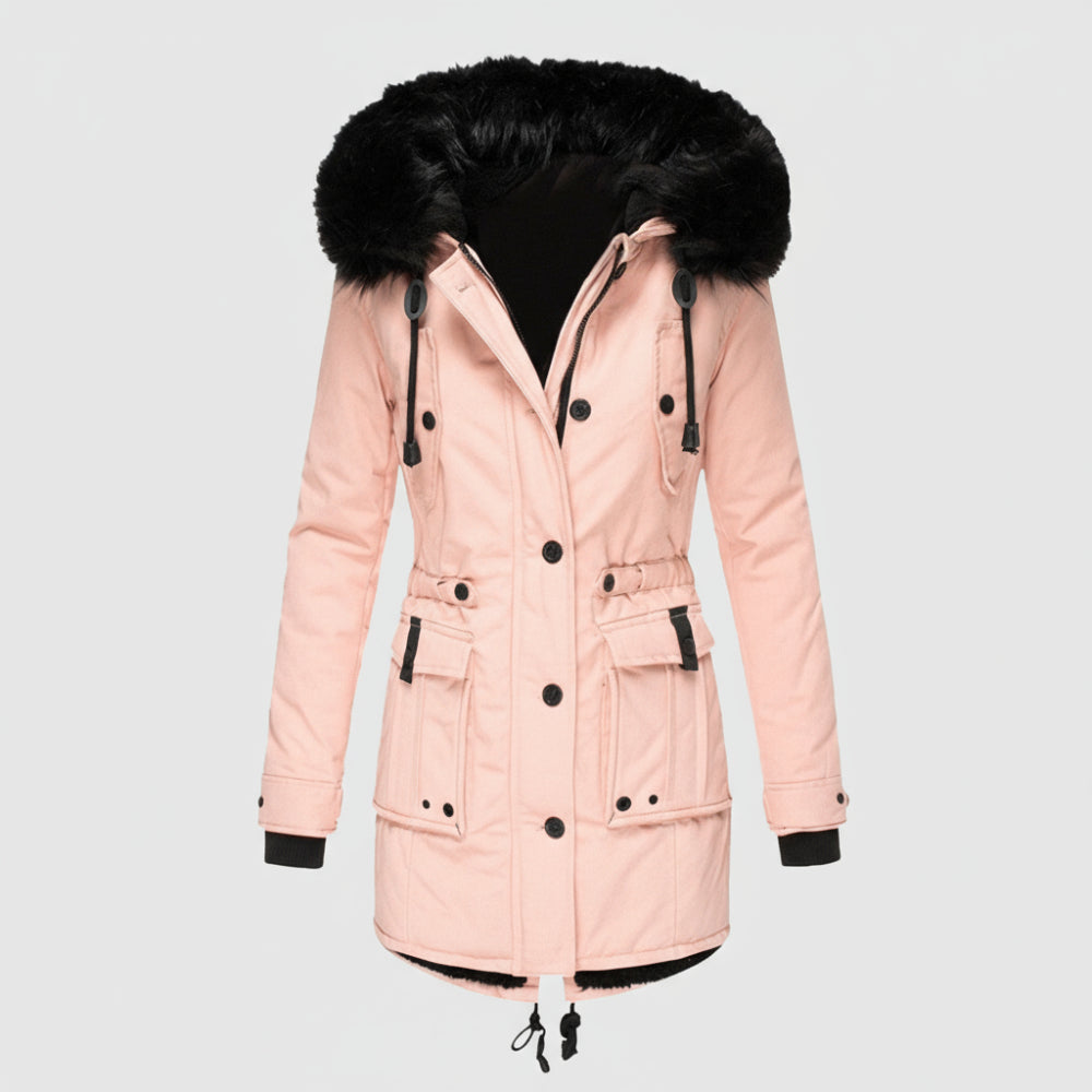 Women's Puffer Parka Jacket - Long Oversized Winter Coat
