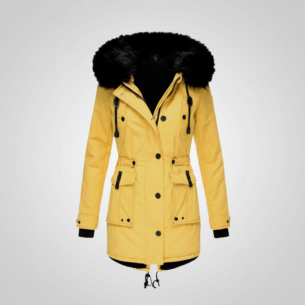 Women's Puffer Parka Jacket - Long Oversized Winter Coat