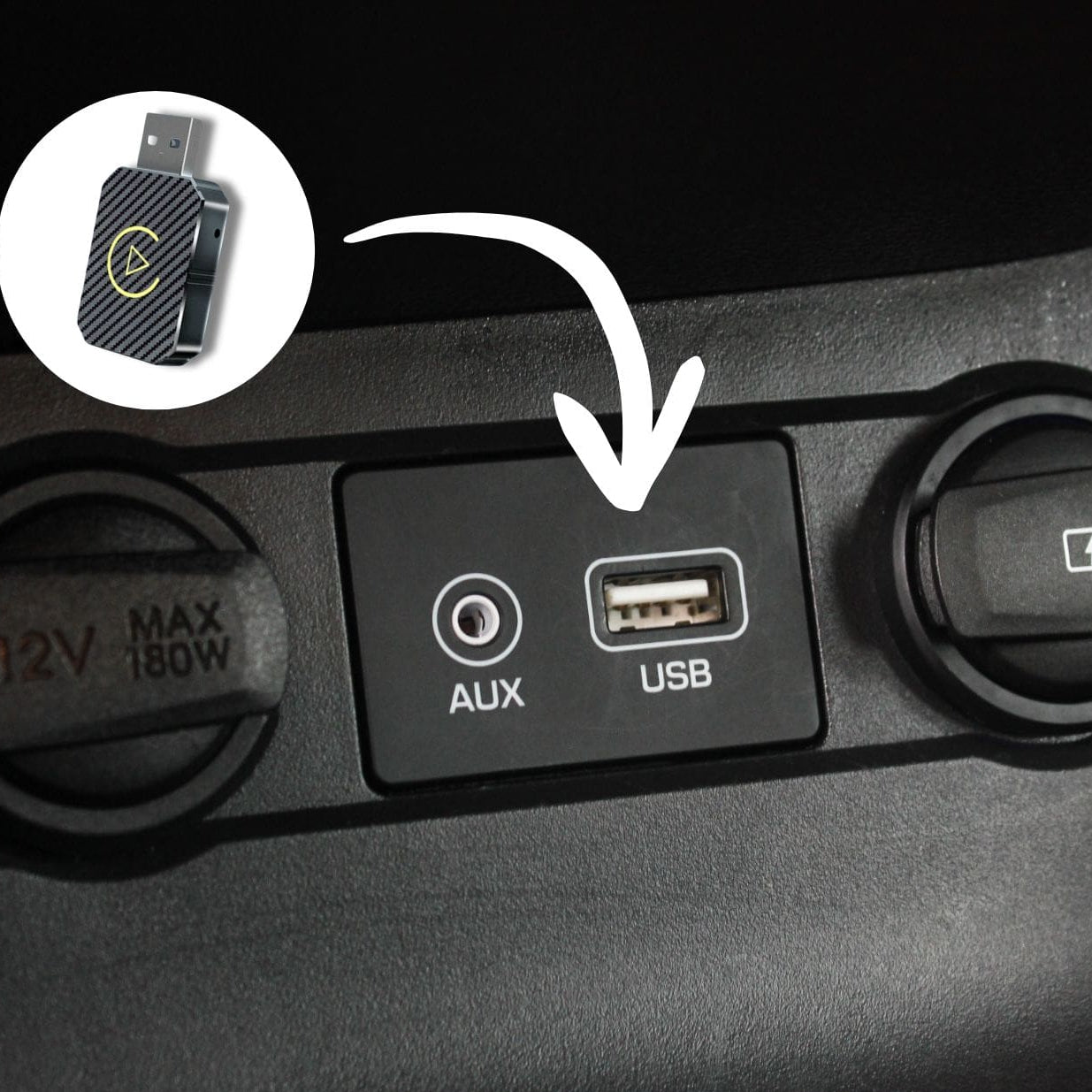 Wireless CarPlay Adapter Bluetooth Android Auto Wireless Adapter 4