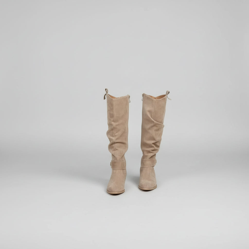 Women's Weatherproof Leather Suede Boots for All Seasons Stylish Comfort 1