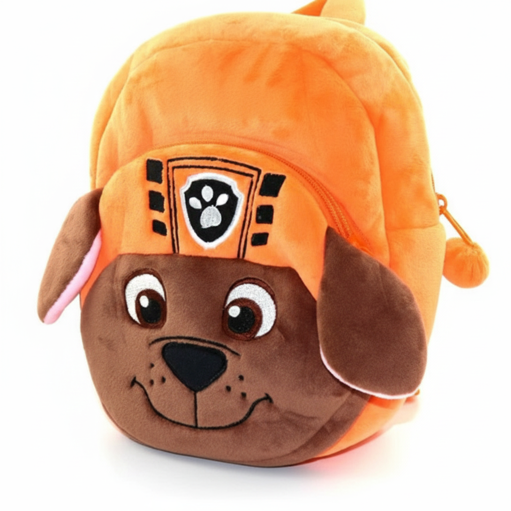 Kids Backpack Plush Dog Character School Bag Lightweight Comfort