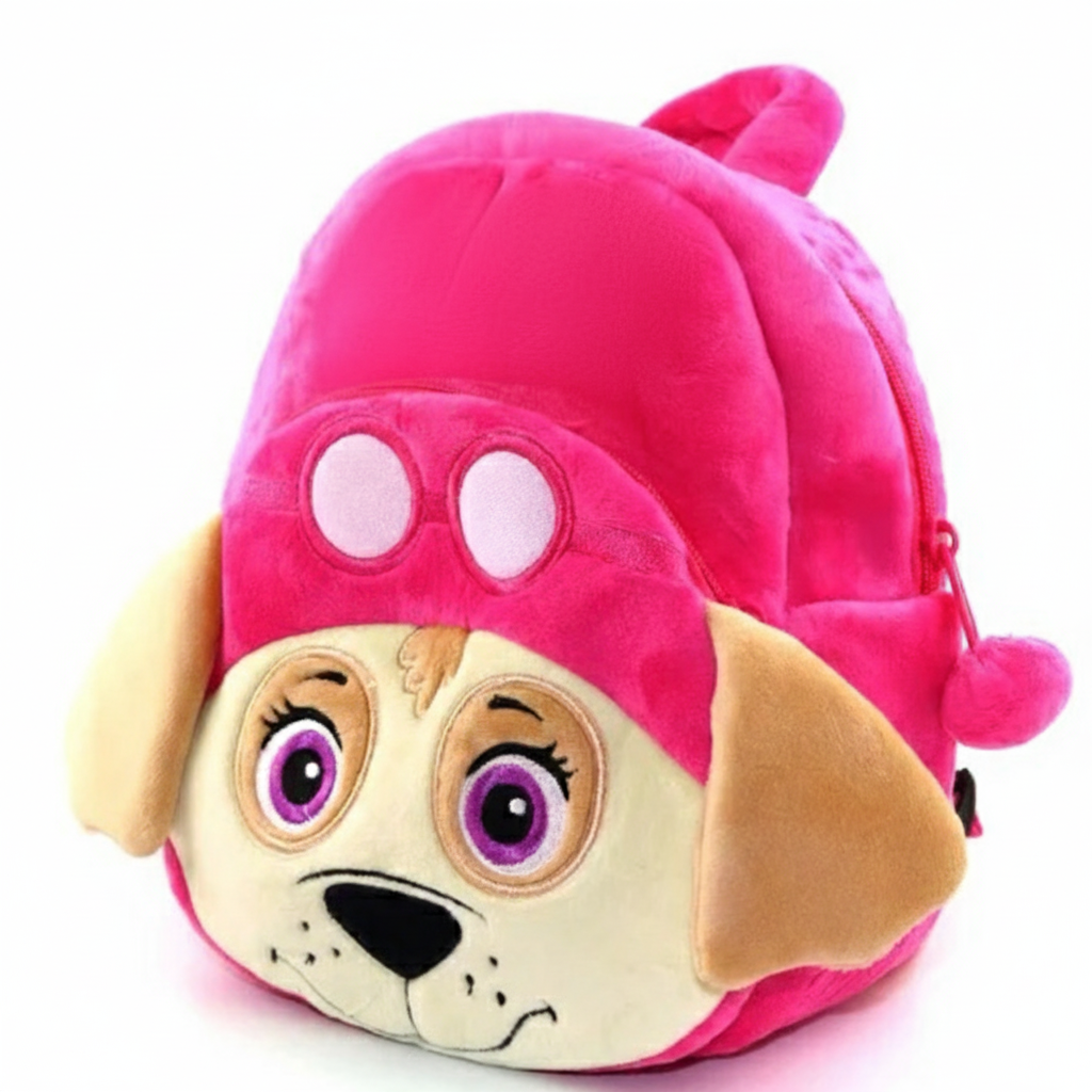 Kids Backpack Plush Dog Character School Bag Lightweight Comfort