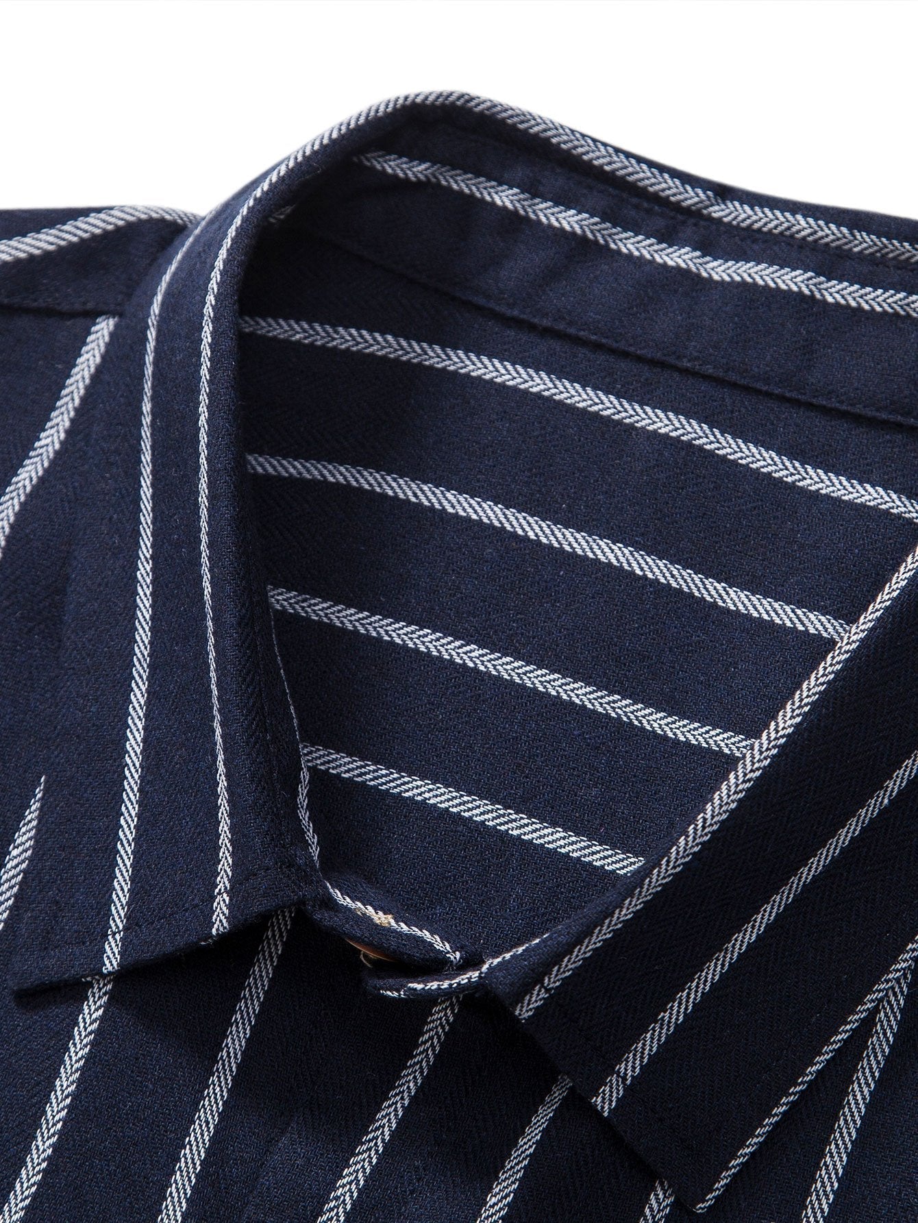 Men's Striped Short Sleeve Shirt Set | Relaxed Fit Casualwear