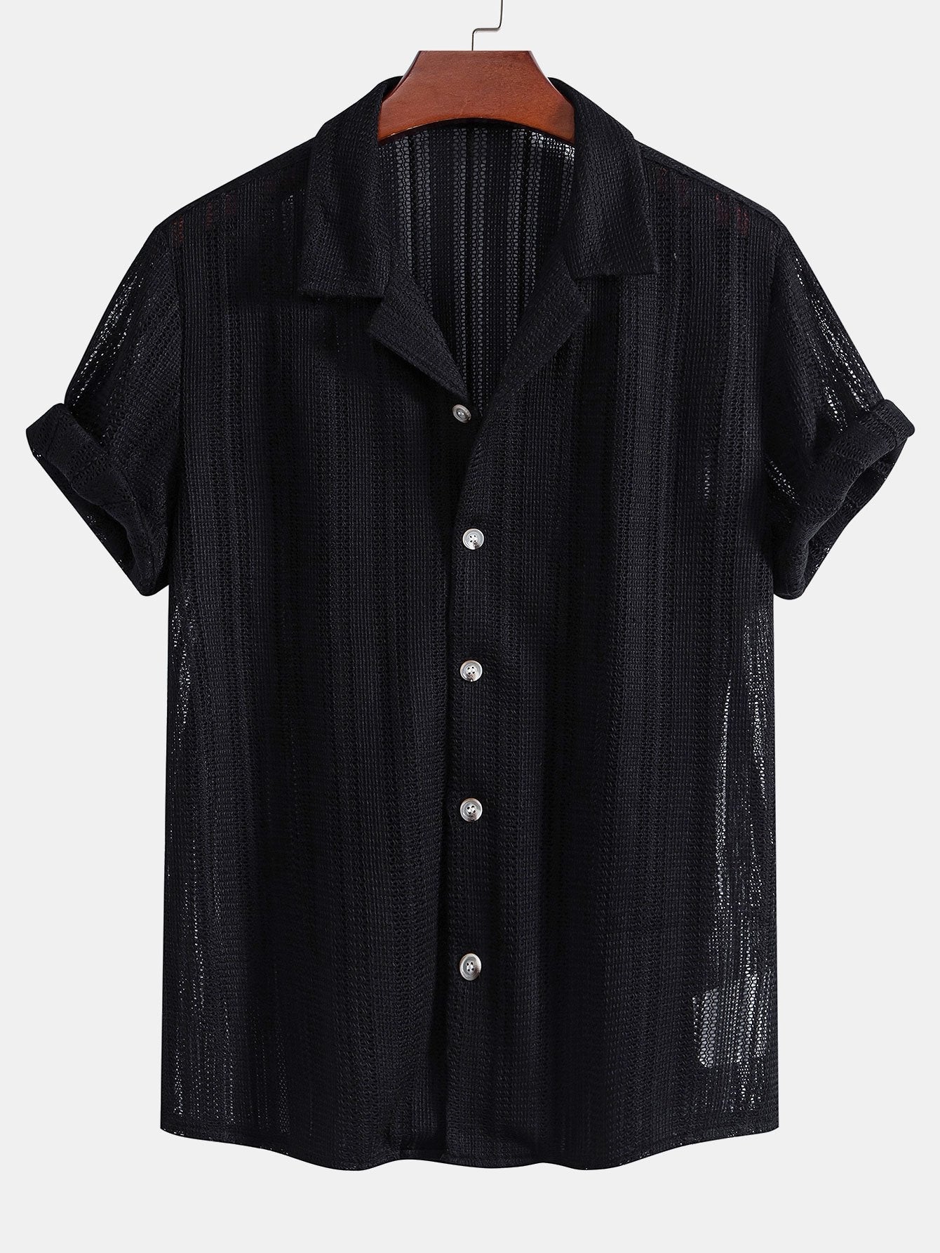 Men's Lightweight Short Sleeve Shirt Set | Relaxed Fit Summerwear