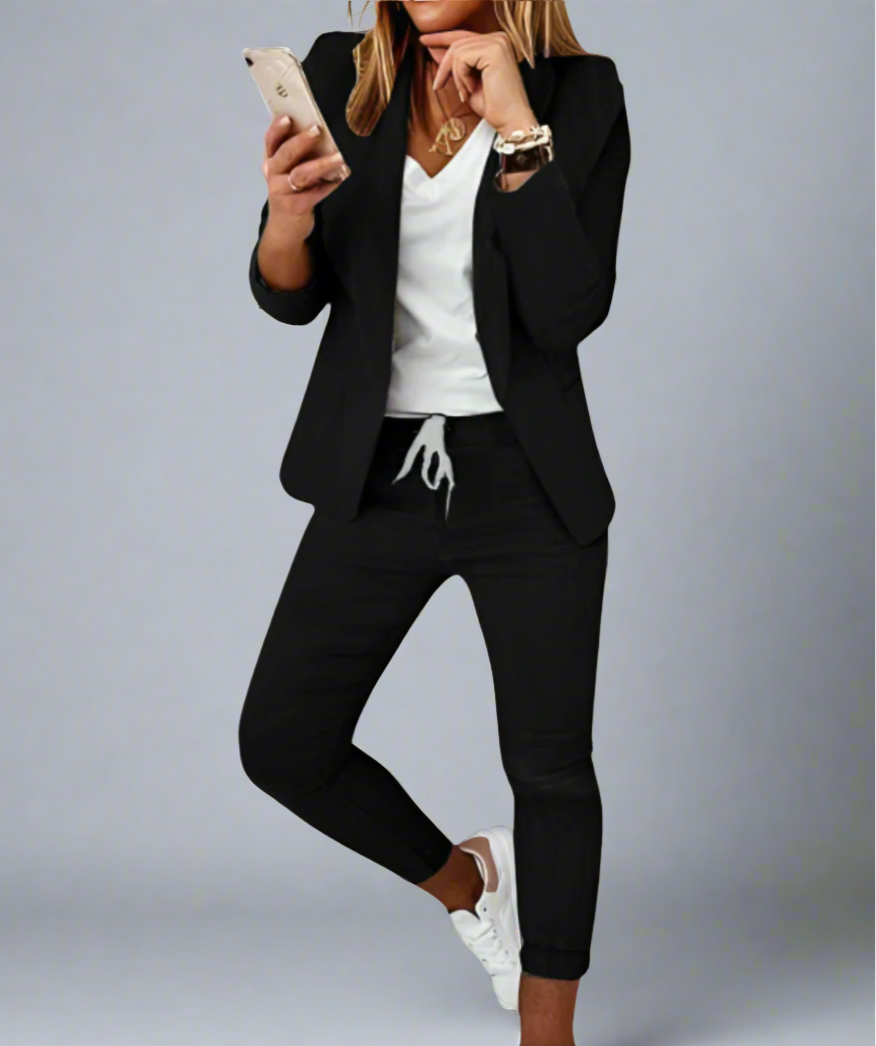Women Formal Two Piece Lounge Set | Pants and Top