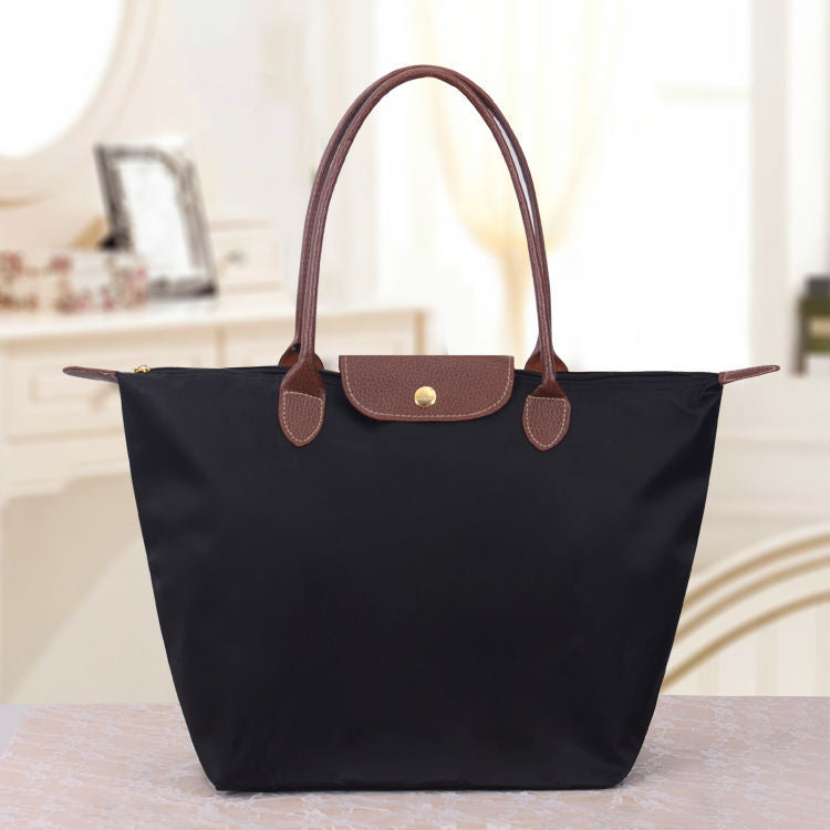 Women’s Travel Work Shoulder Tote Bag | Zipper Large