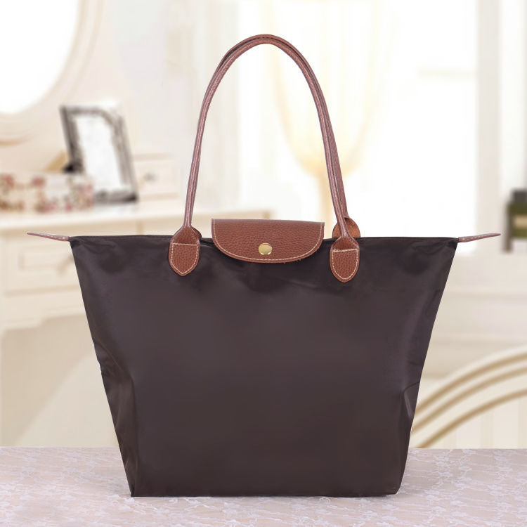 Women’s Travel Work Shoulder Tote Bag | Zipper Large