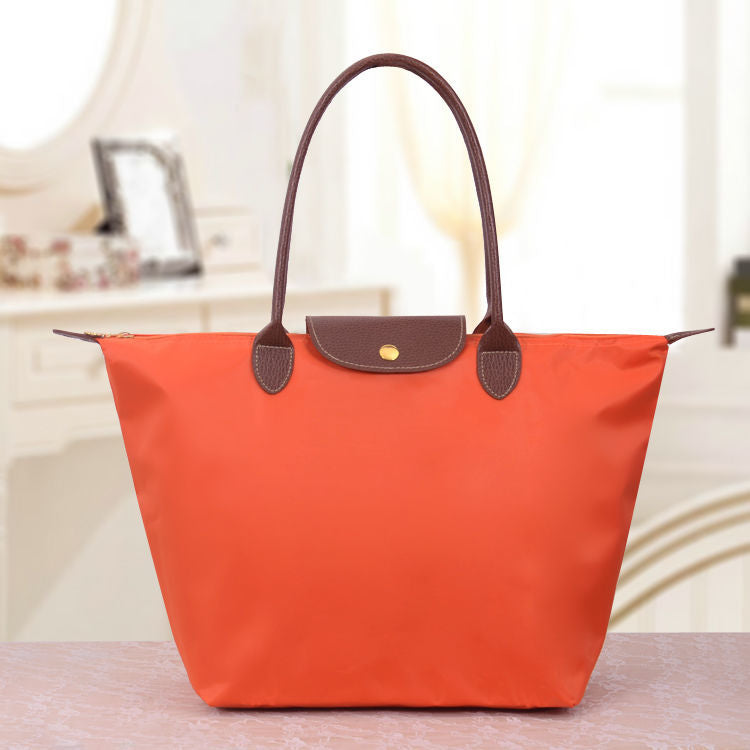 Women’s Travel Work Shoulder Tote Bag | Zipper Large