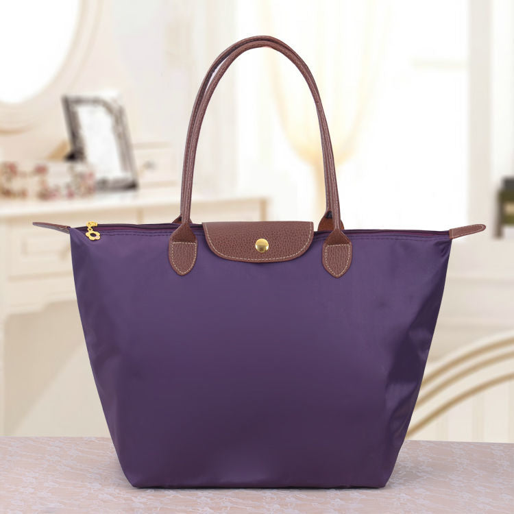 Women’s Travel Work Shoulder Tote Bag | Zipper Large