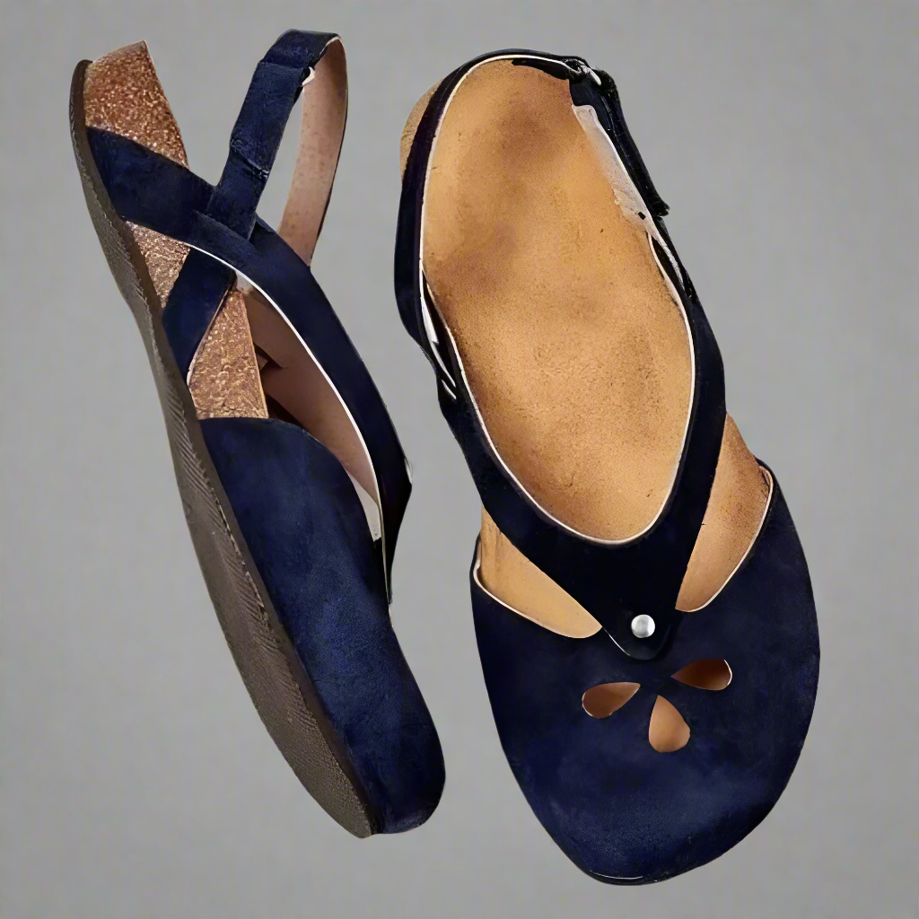Women’s Comfortable Closed Toe Sandals | Slingback Cushioned Sole