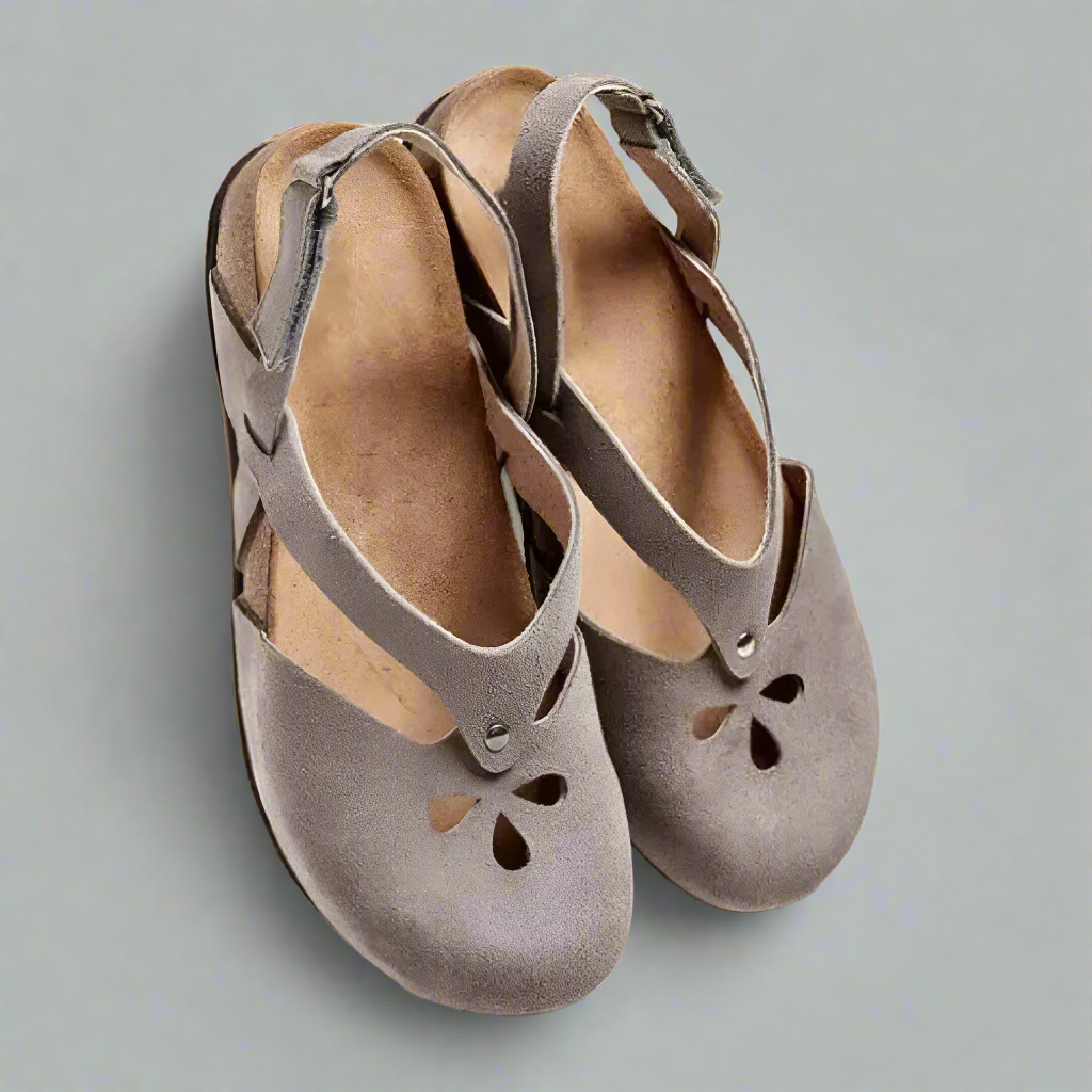 Women’s Comfortable Closed Toe Sandals | Slingback Cushioned Sole