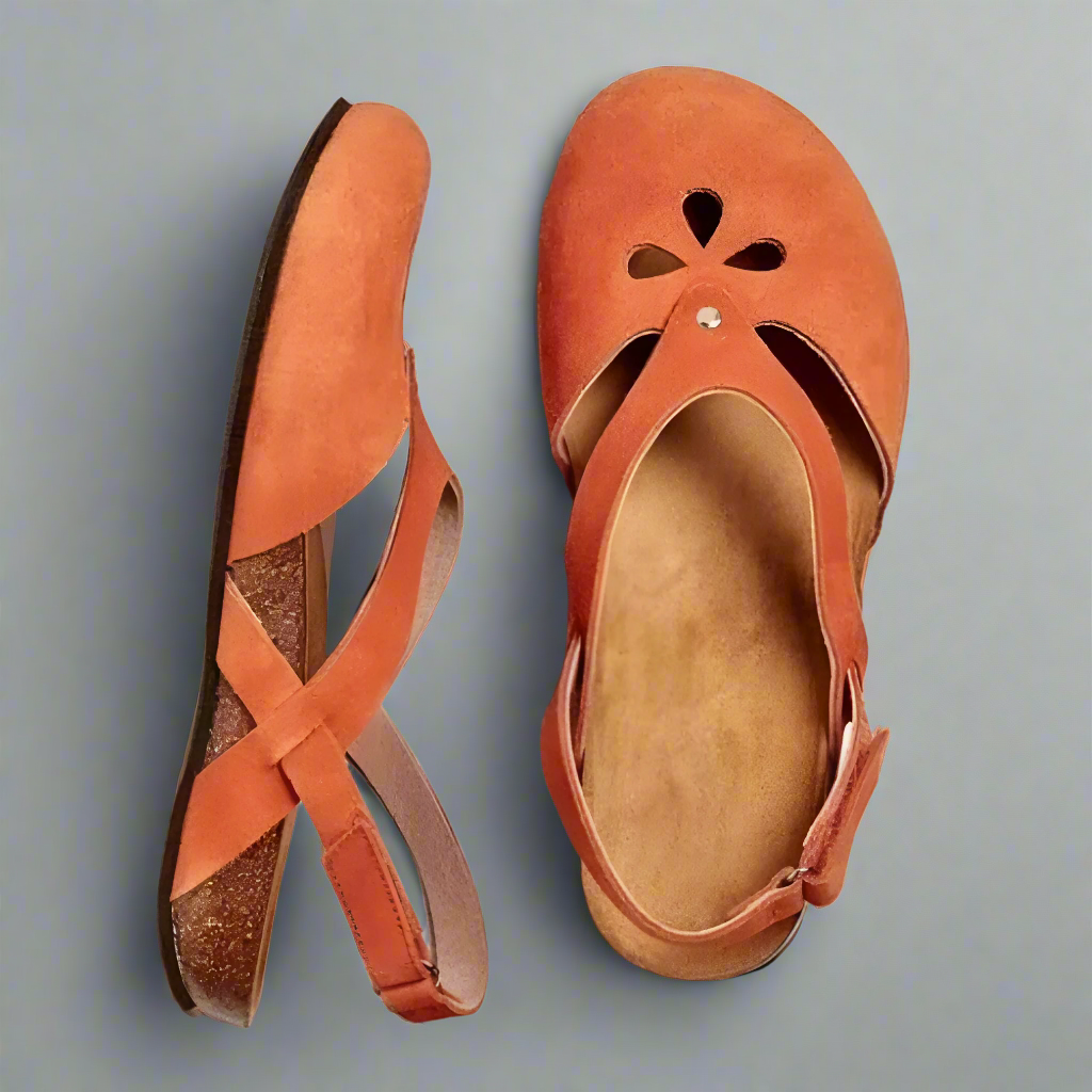 Women’s Comfortable Closed Toe Sandals | Slingback Cushioned Sole