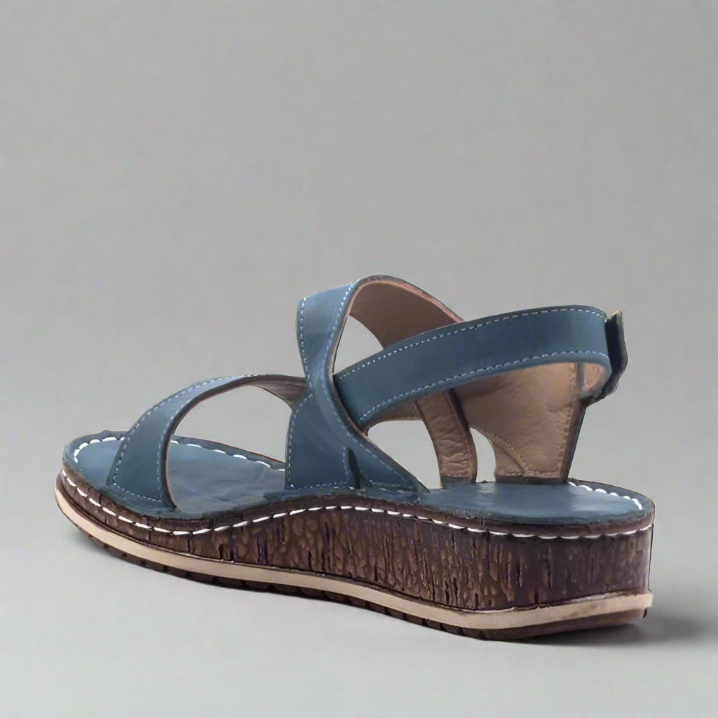 Women’s Comfortable Summer Sandals | Wedge Heel Ankle Strap