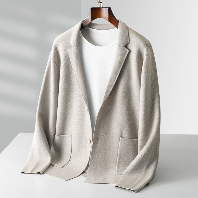 Men's Knit Long Cardigan Sweater | Casual Oversized Fit