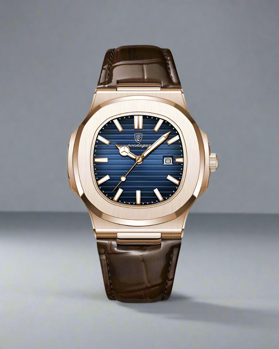 Lisbon Leather Watch - Old Money