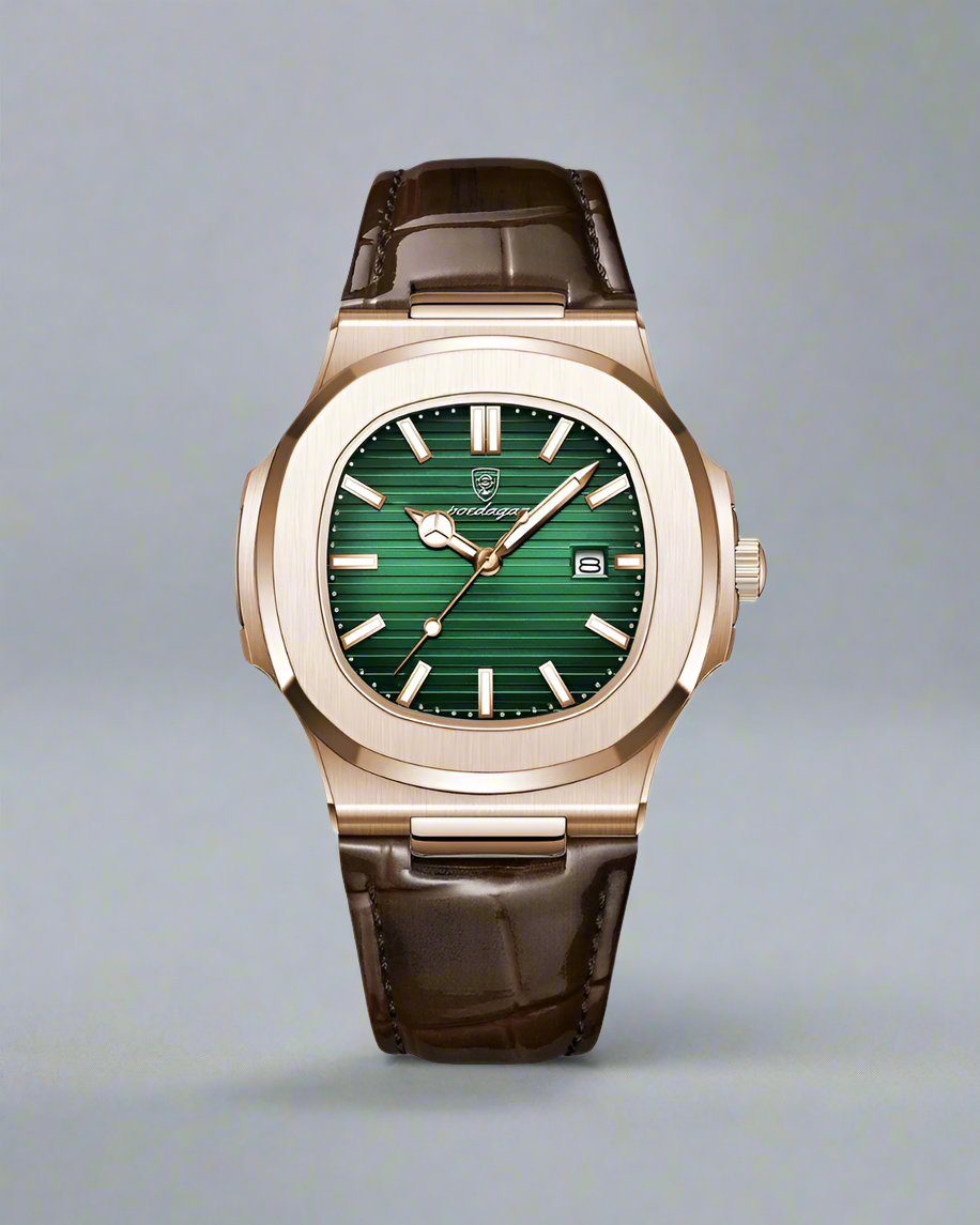 Lisbon Leather Watch - Old Money