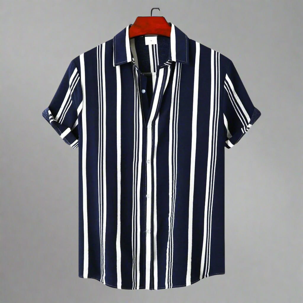 OLD MONEY Striped Shirt - WEAR OLD MONEY