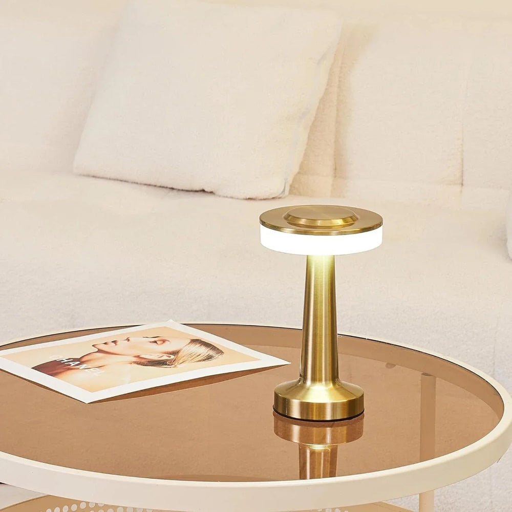 Table Lamp Cordless LED Dimmable Warm Cool Light