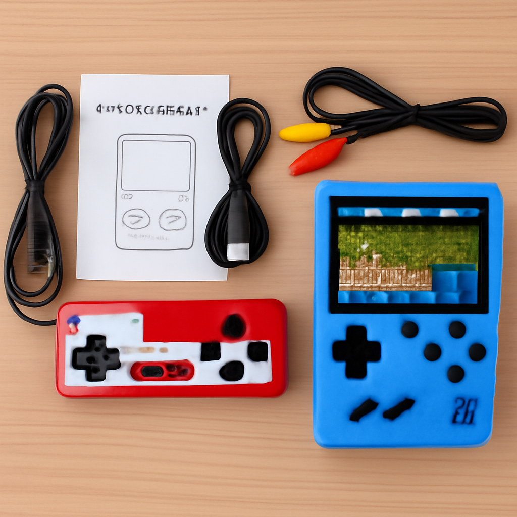 Retro Handheld Game Console Portable Mini Gaming Device 400 Games