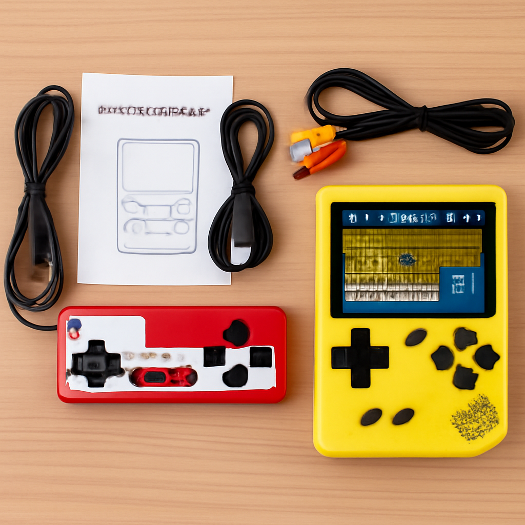 Retro Handheld Game Console Portable Mini Gaming Device 400 Games